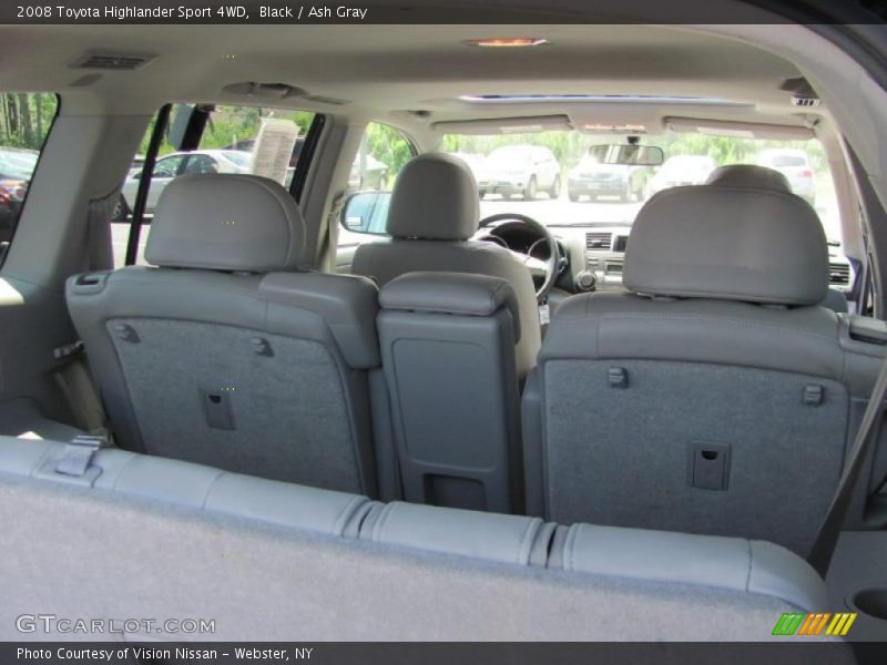 Black / Ash Gray 2008 Toyota Highlander Sport 4WD