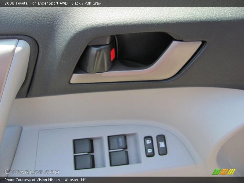 Black / Ash Gray 2008 Toyota Highlander Sport 4WD