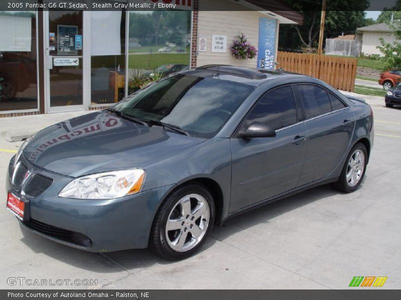 Stealth Gray Metallic / Ebony 2005 Pontiac G6 GT Sedan
