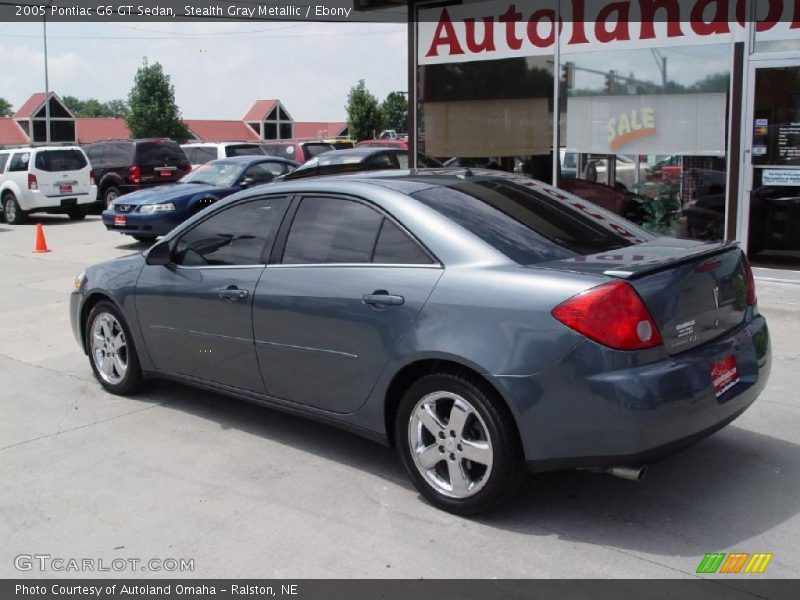 Stealth Gray Metallic / Ebony 2005 Pontiac G6 GT Sedan