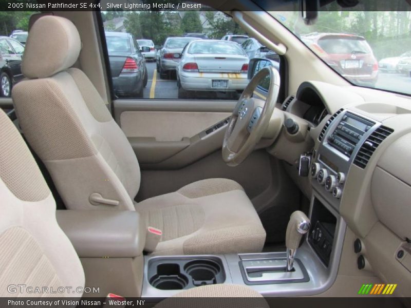 Silver Lightning Metallic / Desert 2005 Nissan Pathfinder SE 4x4