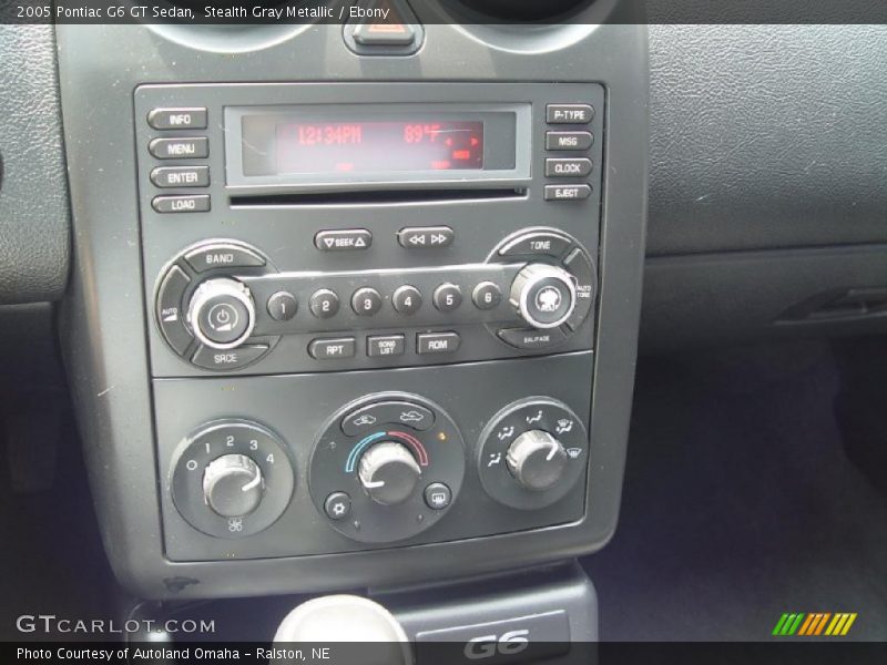 Stealth Gray Metallic / Ebony 2005 Pontiac G6 GT Sedan