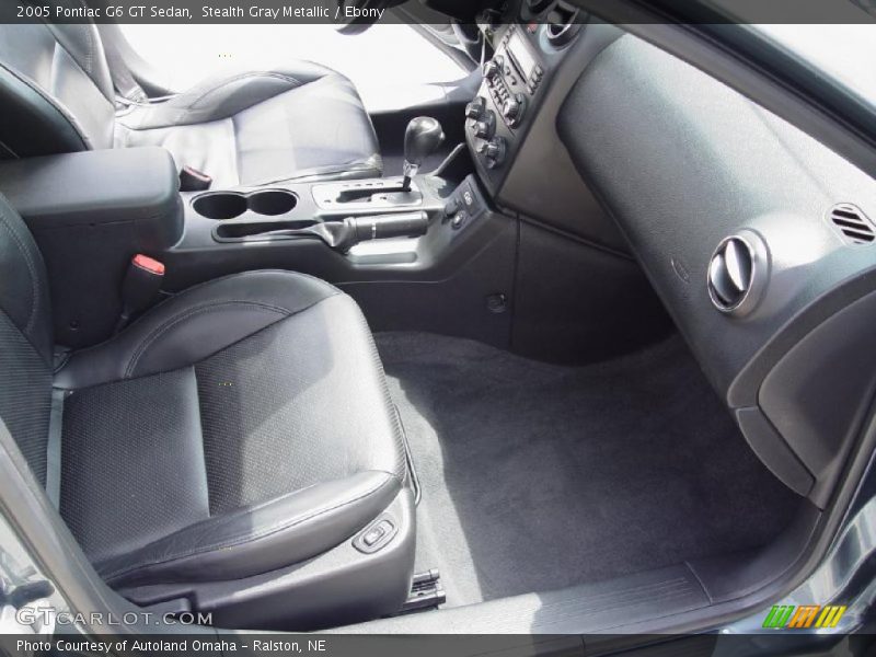 Stealth Gray Metallic / Ebony 2005 Pontiac G6 GT Sedan