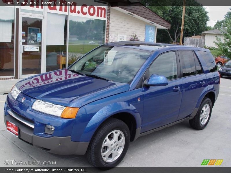 Pacific Blue / Gray 2005 Saturn VUE V6