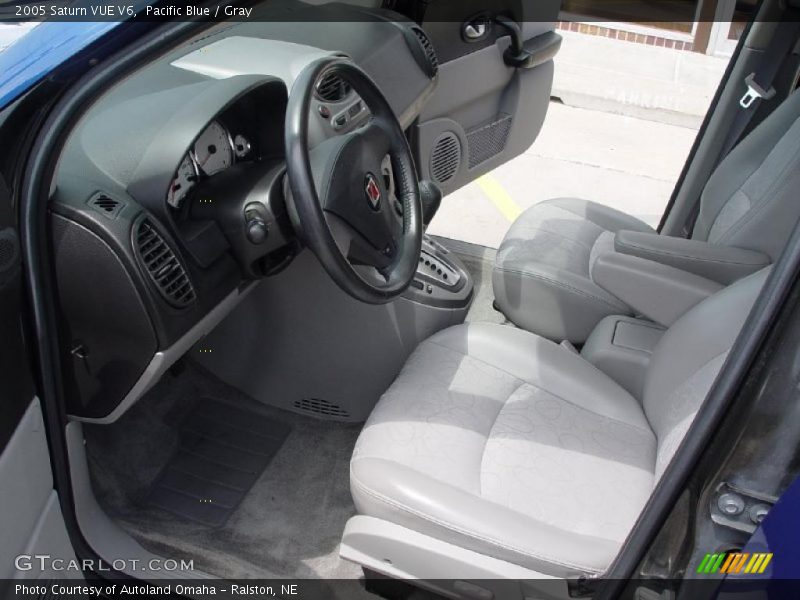 Pacific Blue / Gray 2005 Saturn VUE V6