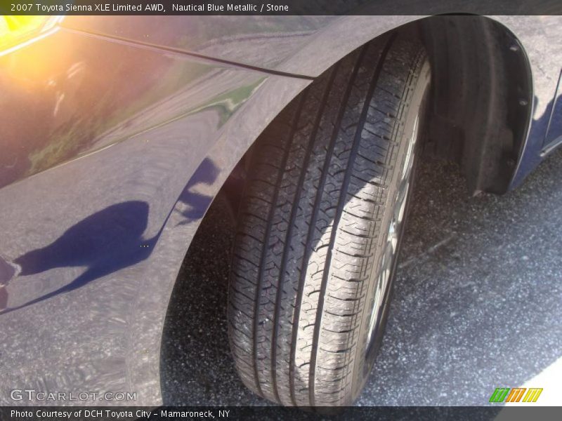Nautical Blue Metallic / Stone 2007 Toyota Sienna XLE Limited AWD