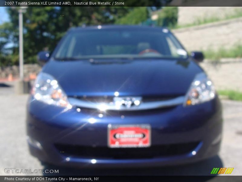 Nautical Blue Metallic / Stone 2007 Toyota Sienna XLE Limited AWD