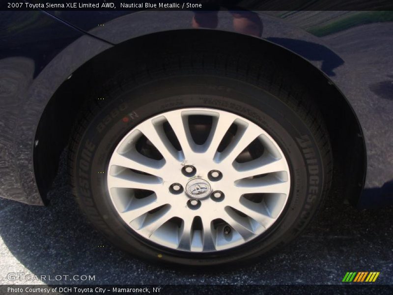 Nautical Blue Metallic / Stone 2007 Toyota Sienna XLE Limited AWD