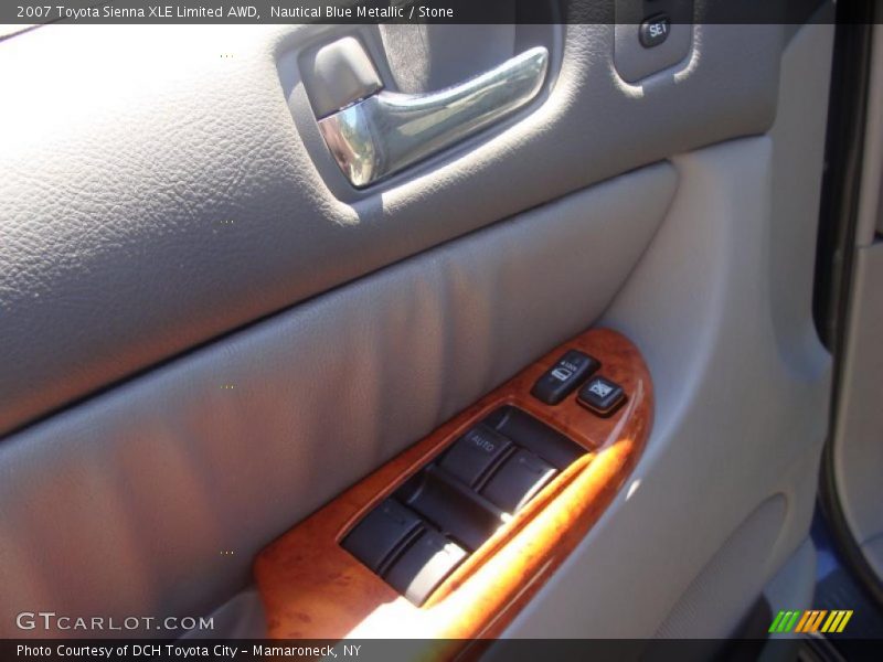 Nautical Blue Metallic / Stone 2007 Toyota Sienna XLE Limited AWD