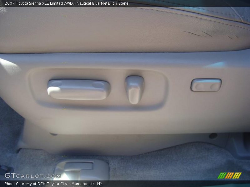 Nautical Blue Metallic / Stone 2007 Toyota Sienna XLE Limited AWD