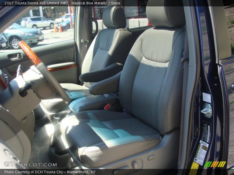 Nautical Blue Metallic / Stone 2007 Toyota Sienna XLE Limited AWD