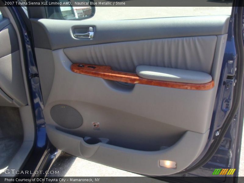Nautical Blue Metallic / Stone 2007 Toyota Sienna XLE Limited AWD