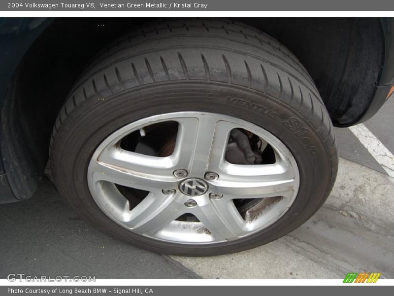 Venetian Green Metallic / Kristal Gray 2004 Volkswagen Touareg V8