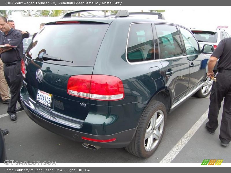 Venetian Green Metallic / Kristal Gray 2004 Volkswagen Touareg V8