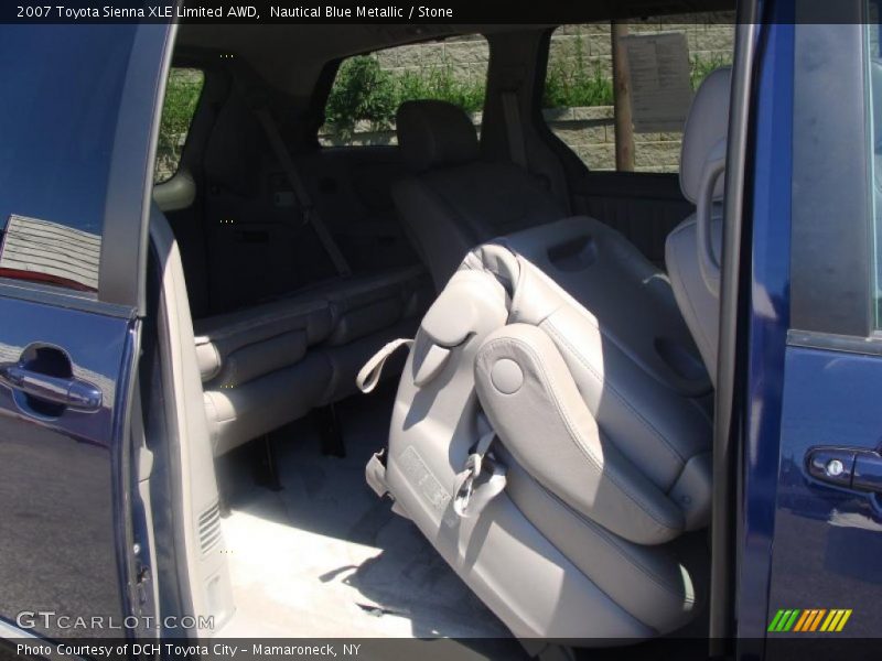 Nautical Blue Metallic / Stone 2007 Toyota Sienna XLE Limited AWD