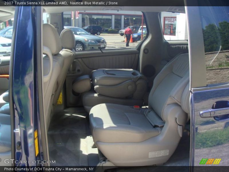 Nautical Blue Metallic / Stone 2007 Toyota Sienna XLE Limited AWD
