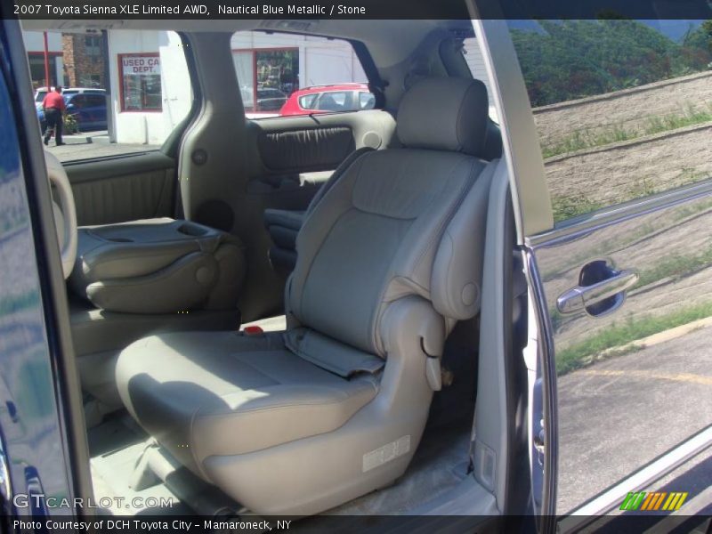 Nautical Blue Metallic / Stone 2007 Toyota Sienna XLE Limited AWD
