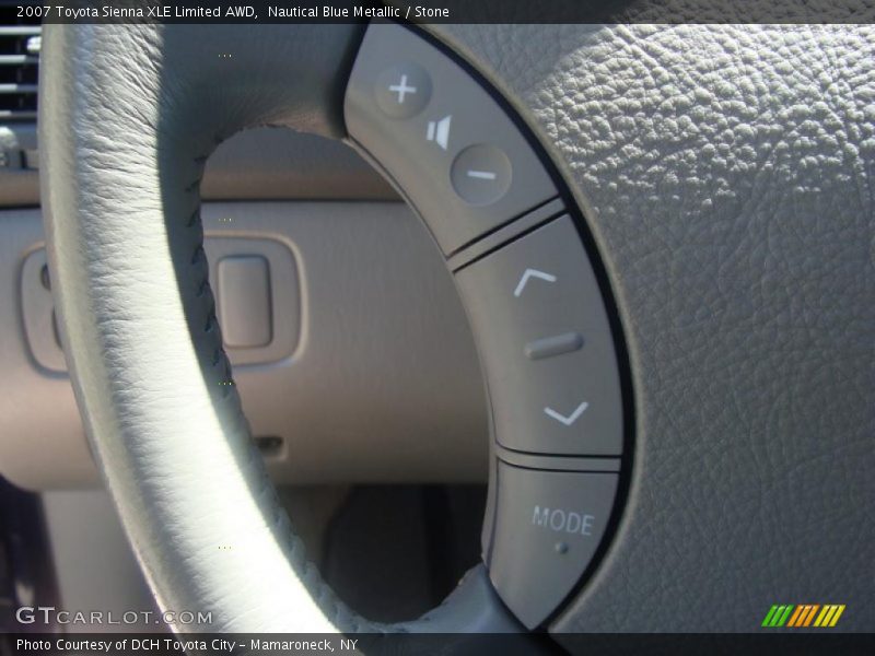 Nautical Blue Metallic / Stone 2007 Toyota Sienna XLE Limited AWD