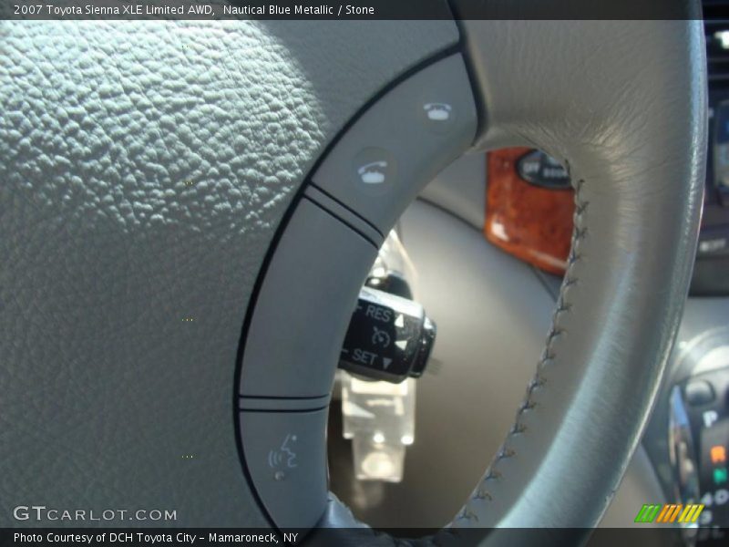 Nautical Blue Metallic / Stone 2007 Toyota Sienna XLE Limited AWD