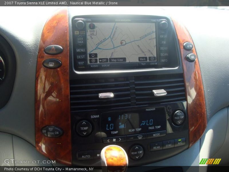 Nautical Blue Metallic / Stone 2007 Toyota Sienna XLE Limited AWD
