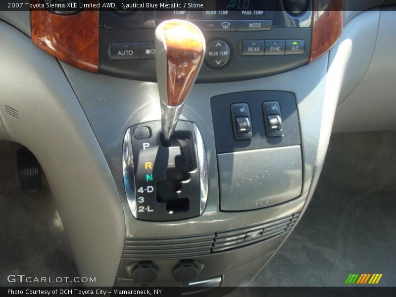 Nautical Blue Metallic / Stone 2007 Toyota Sienna XLE Limited AWD