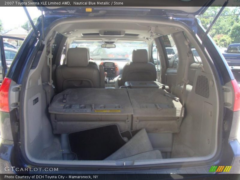 Nautical Blue Metallic / Stone 2007 Toyota Sienna XLE Limited AWD
