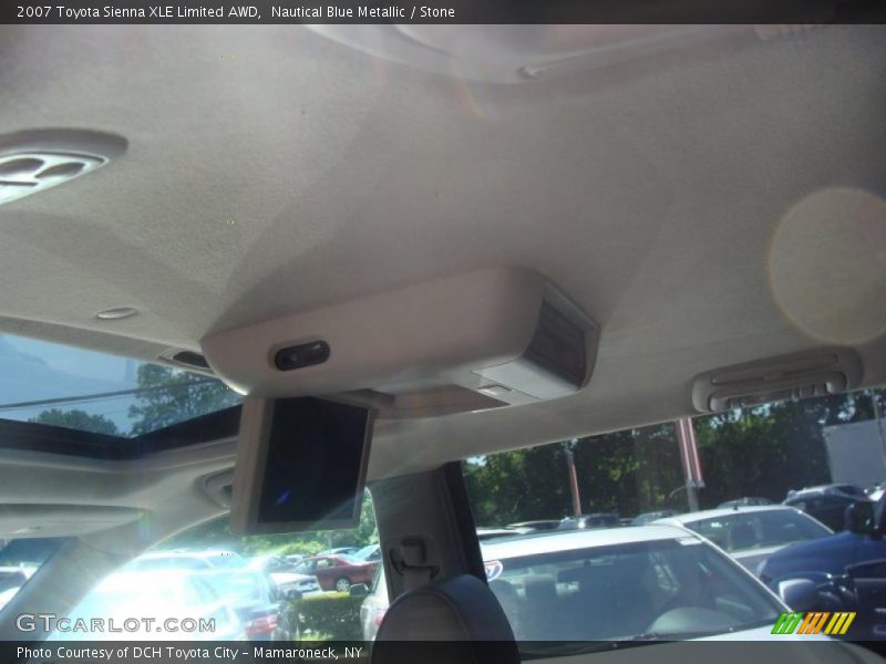Nautical Blue Metallic / Stone 2007 Toyota Sienna XLE Limited AWD