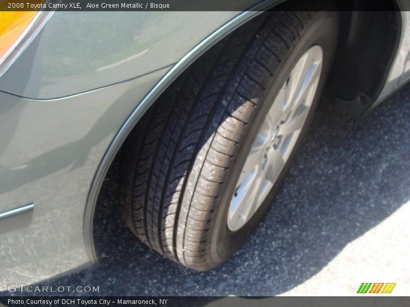 Aloe Green Metallic / Bisque 2008 Toyota Camry XLE