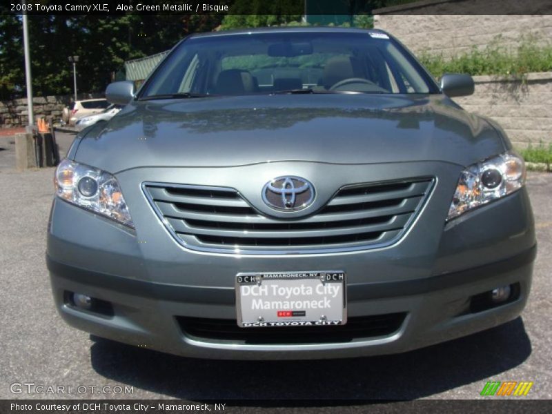 Aloe Green Metallic / Bisque 2008 Toyota Camry XLE