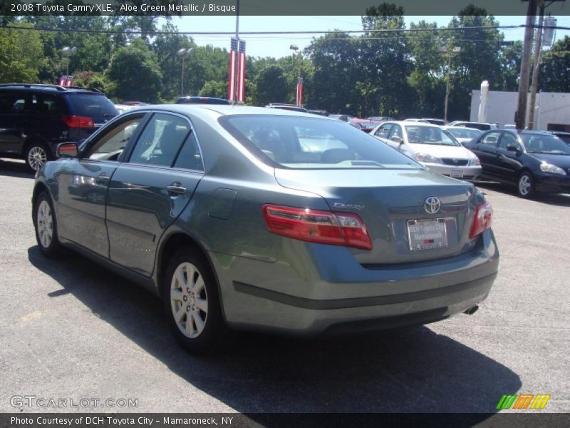 Aloe Green Metallic / Bisque 2008 Toyota Camry XLE