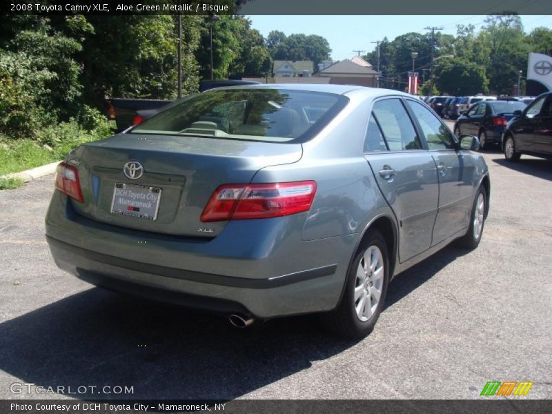 Aloe Green Metallic / Bisque 2008 Toyota Camry XLE