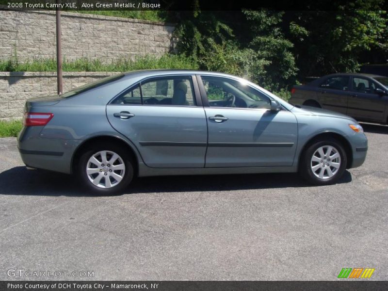 Aloe Green Metallic / Bisque 2008 Toyota Camry XLE