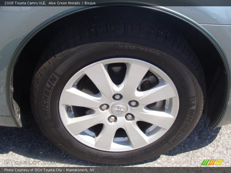 Aloe Green Metallic / Bisque 2008 Toyota Camry XLE