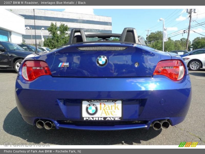 Interlagos Blue Metallic / Black 2007 BMW M Roadster