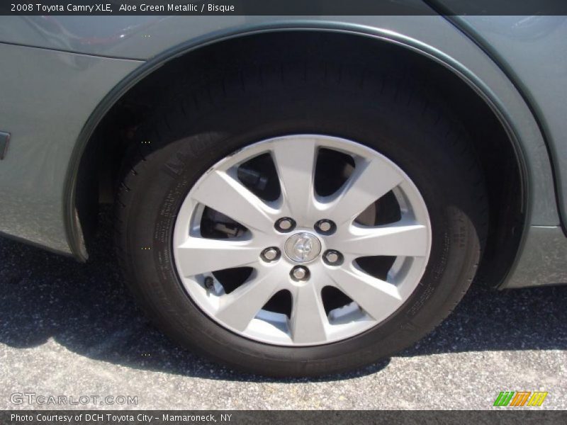 Aloe Green Metallic / Bisque 2008 Toyota Camry XLE