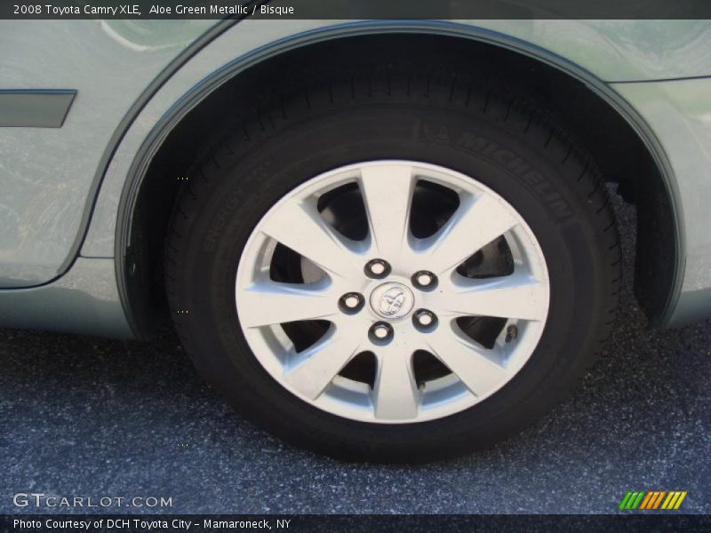 Aloe Green Metallic / Bisque 2008 Toyota Camry XLE