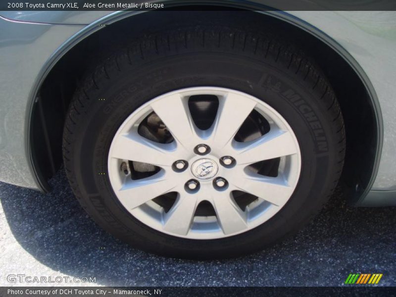Aloe Green Metallic / Bisque 2008 Toyota Camry XLE