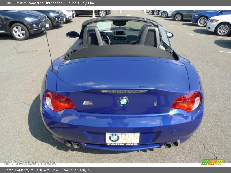 Interlagos Blue Metallic / Black 2007 BMW M Roadster