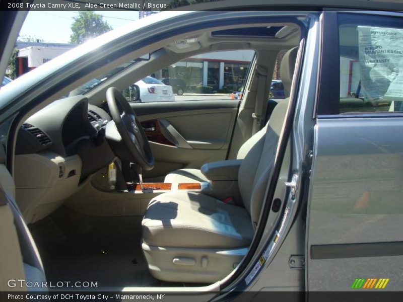 Aloe Green Metallic / Bisque 2008 Toyota Camry XLE