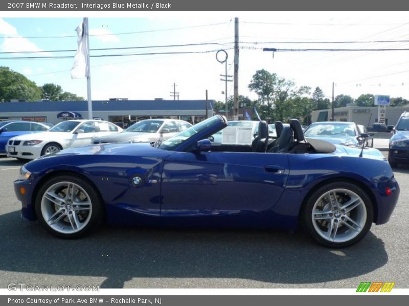 Interlagos Blue Metallic / Black 2007 BMW M Roadster