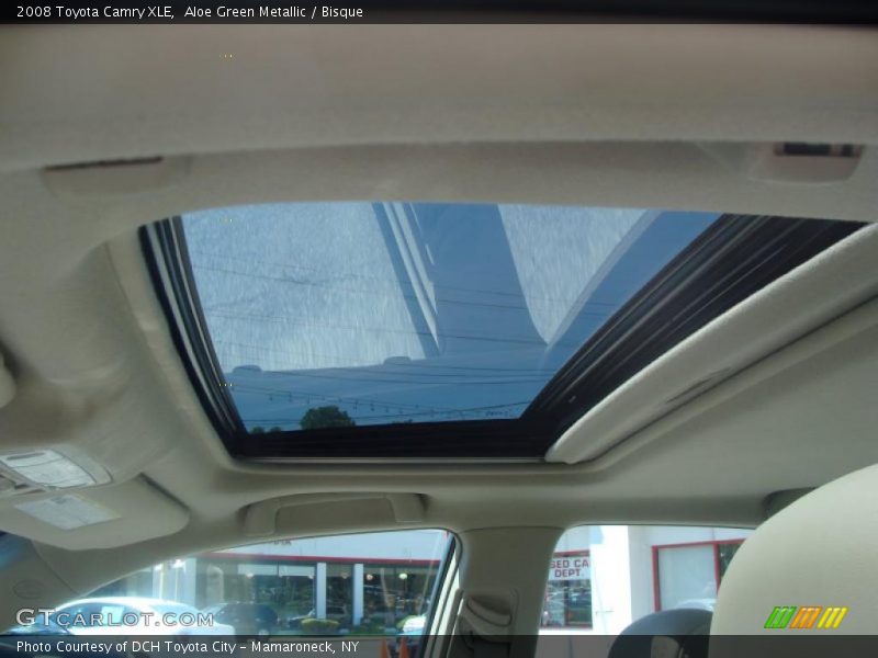 Aloe Green Metallic / Bisque 2008 Toyota Camry XLE
