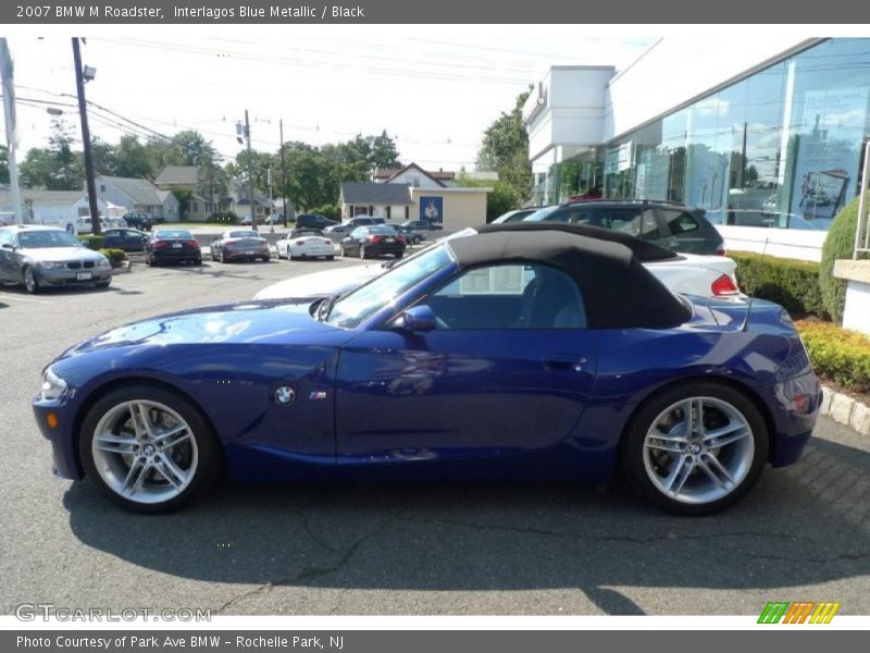 Interlagos Blue Metallic / Black 2007 BMW M Roadster