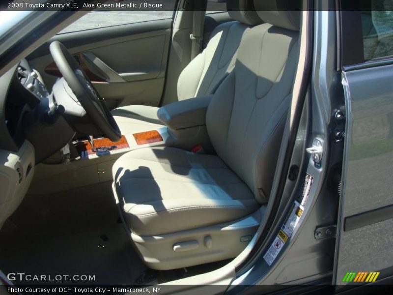 Aloe Green Metallic / Bisque 2008 Toyota Camry XLE