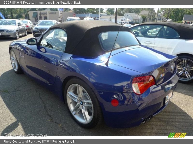Interlagos Blue Metallic / Black 2007 BMW M Roadster