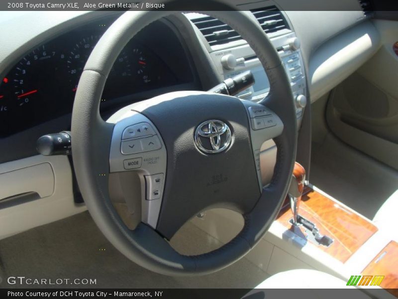 Aloe Green Metallic / Bisque 2008 Toyota Camry XLE