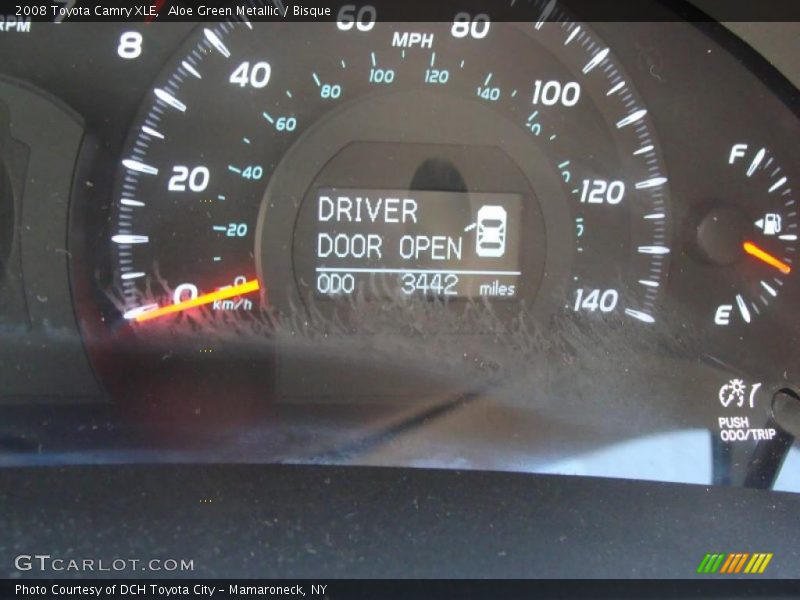 Aloe Green Metallic / Bisque 2008 Toyota Camry XLE