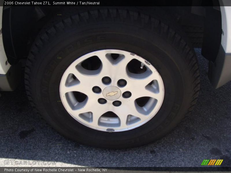 Summit White / Tan/Neutral 2006 Chevrolet Tahoe Z71