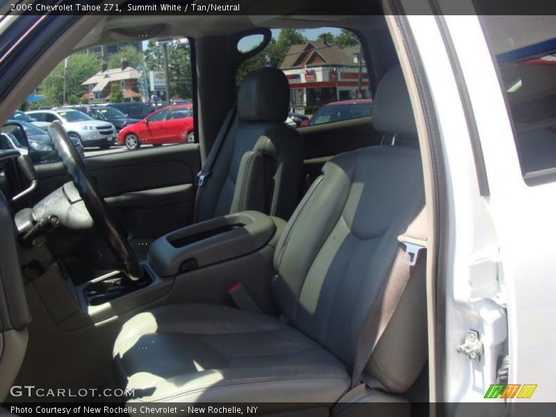 Summit White / Tan/Neutral 2006 Chevrolet Tahoe Z71