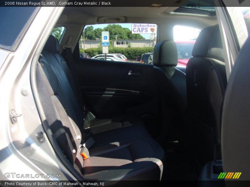 Gotham Gray Metallic / Black 2008 Nissan Rogue SL AWD