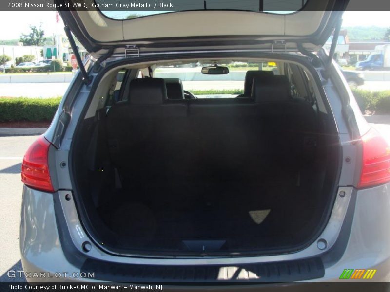 Gotham Gray Metallic / Black 2008 Nissan Rogue SL AWD